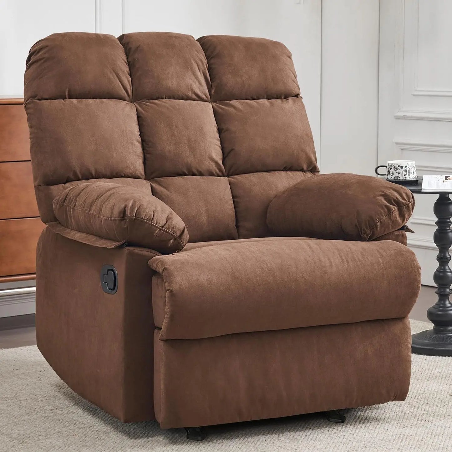 Rocker Recliner - Manual - Overstuffed - Livingroom Collection