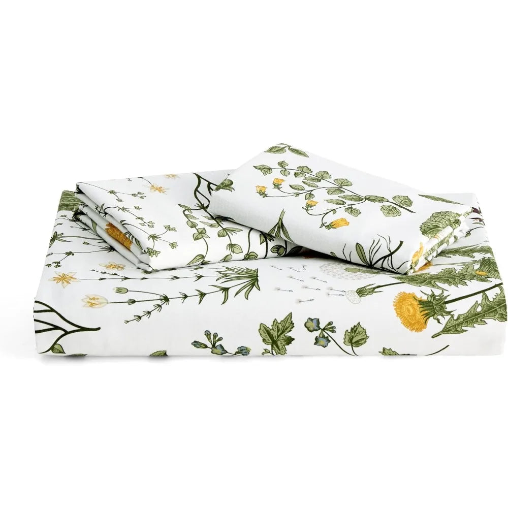 Duvet Cover Set *3Pcs - 100% Cotton - Reversible King Size - Bedroom Collection
