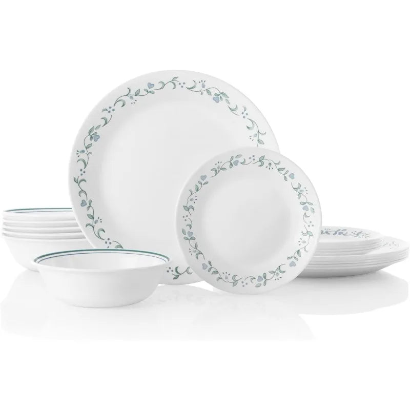 Dinnerware 18-Pcs - Service For 6 - Correlle Vitrelle - Diningroom Collection