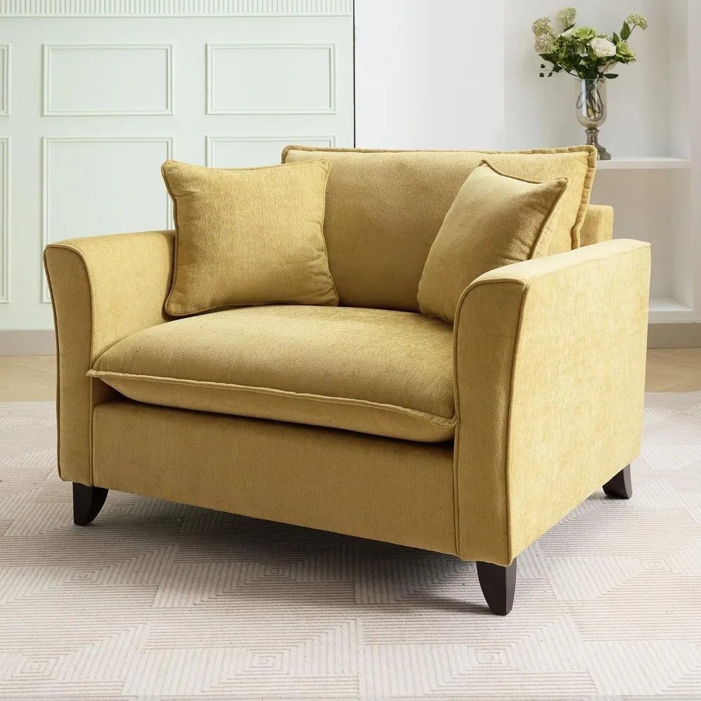 Cloud Sofa Chair - Yellow Modern - Livingroom Collection