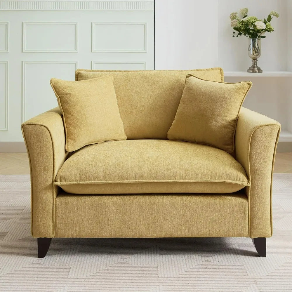Cloud Sofa Chair - Yellow Modern - Livingroom Collection