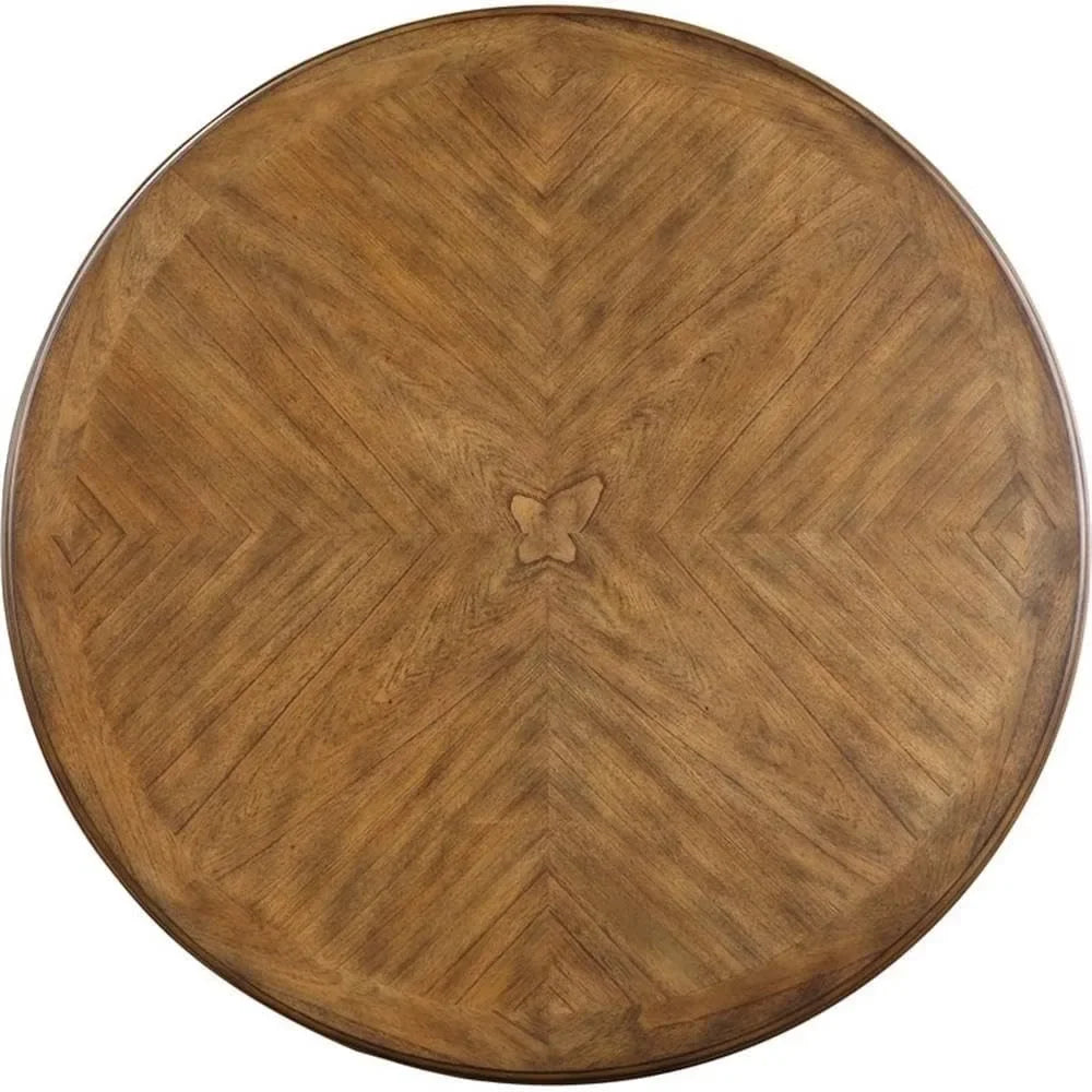 Diningroom Table Set *5Pcs - Round Solid Wood - Diningroom Collection