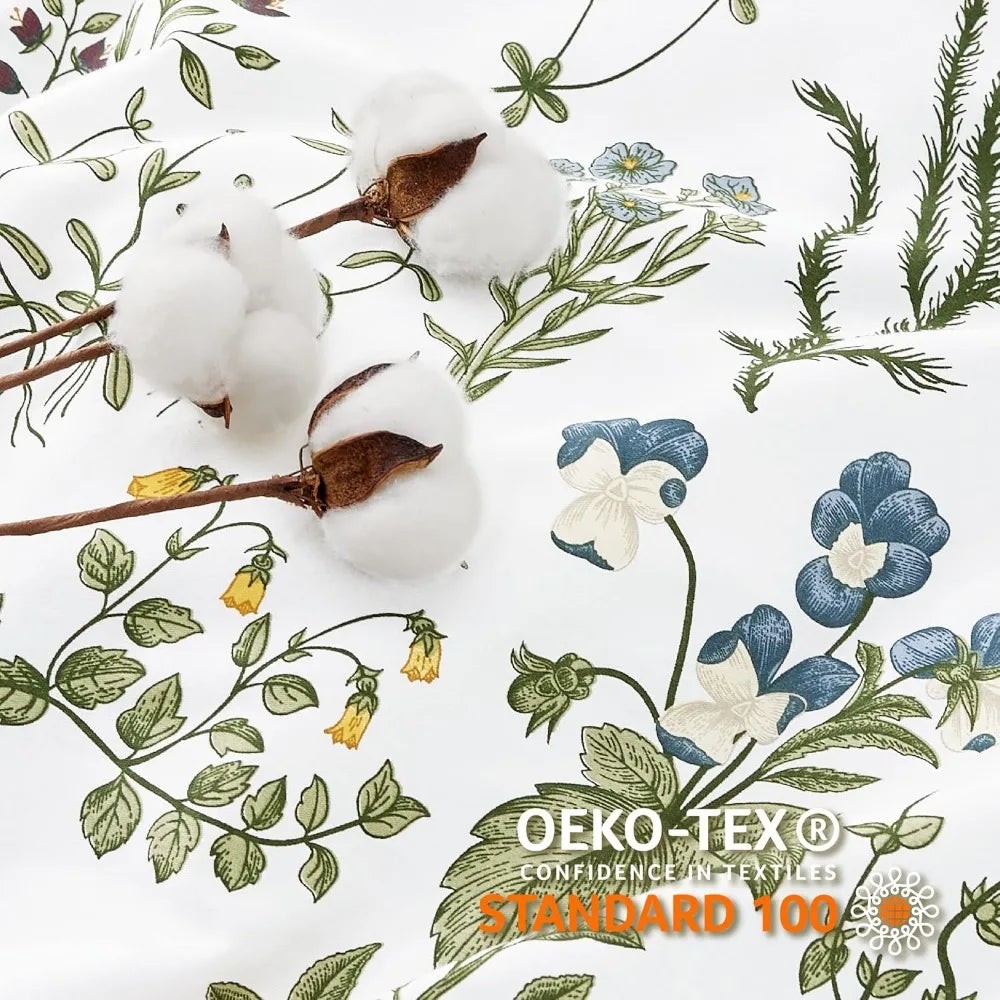 Duvet Cover Set *3Pcs - 100% Cotton - Reversible King Size - Bedroom Collection
