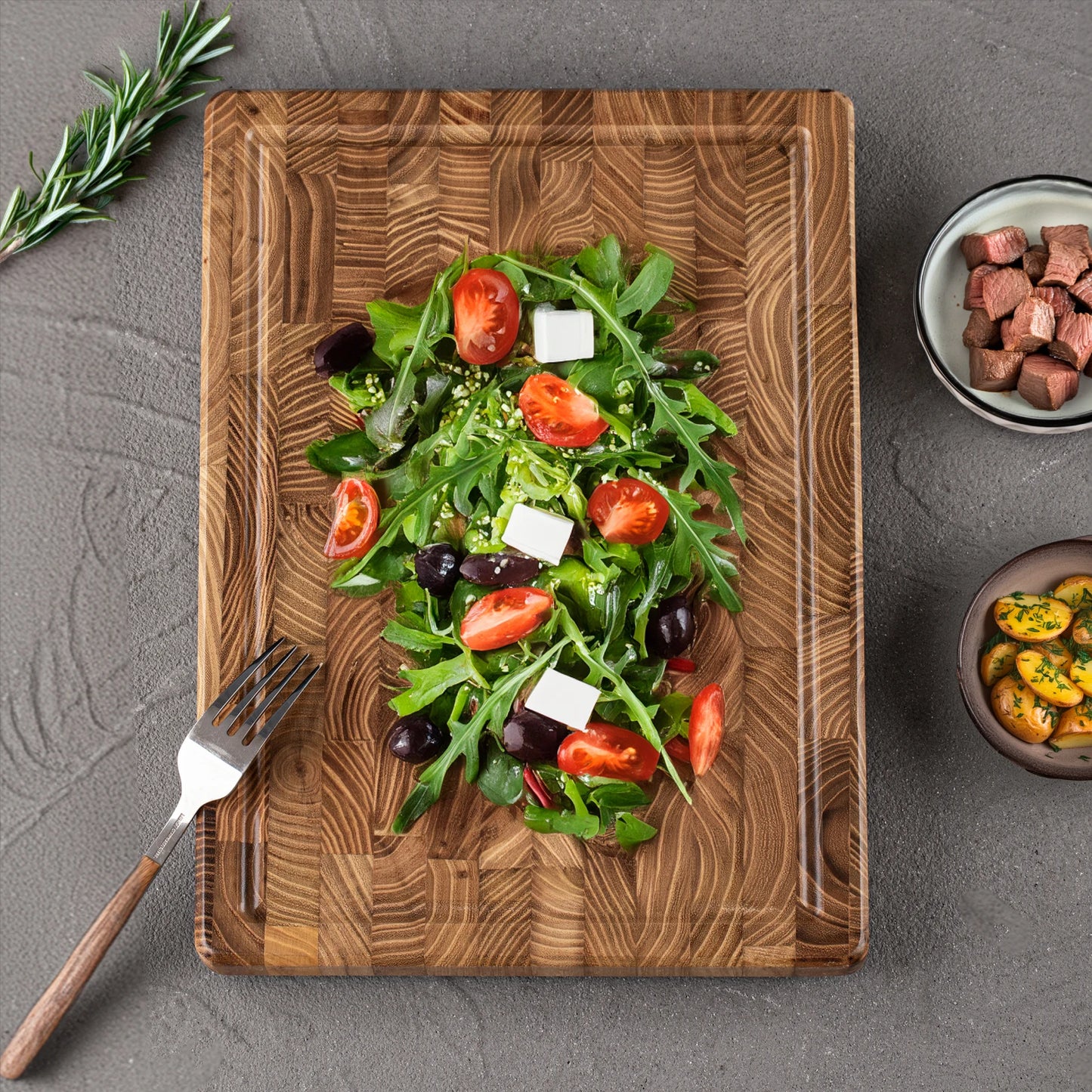 Cutting Board - Teak Wood - Chopping Board - Kitchen Collection