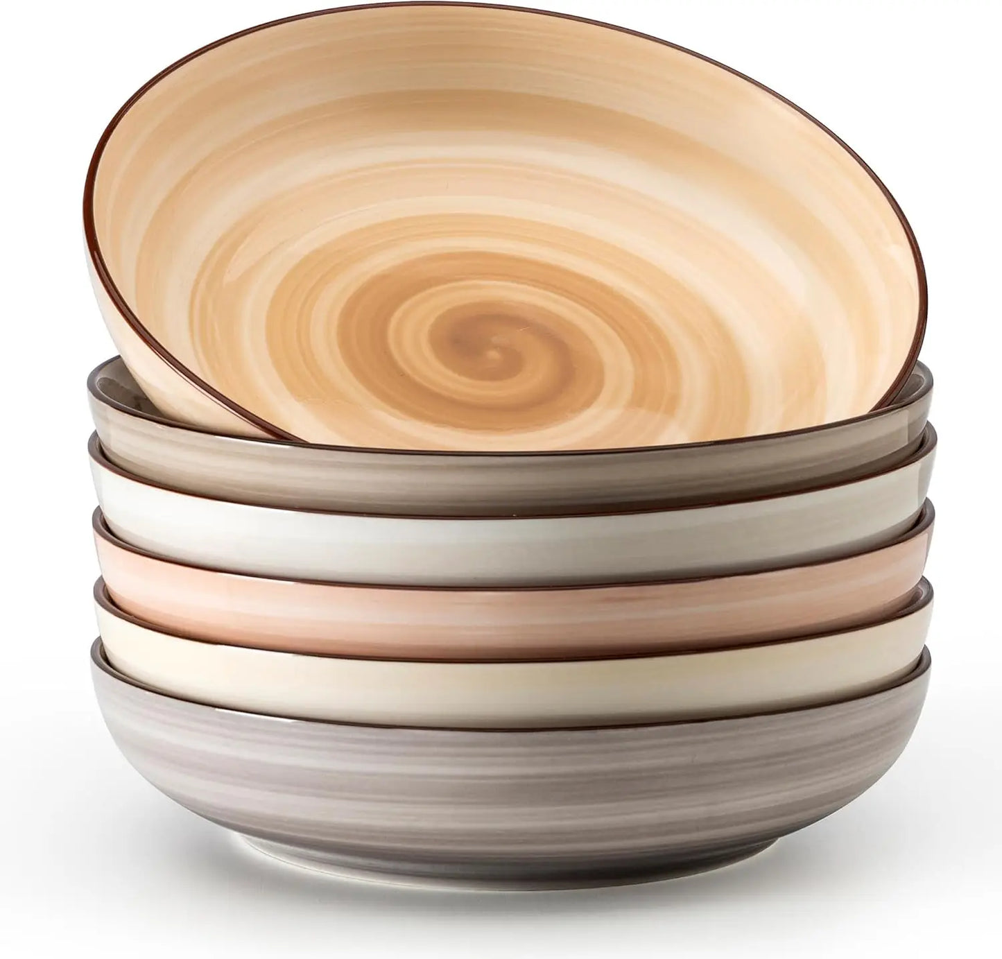 Pasta Bowl Set *6Pcs - 30 Ozs - Diningroom Collection