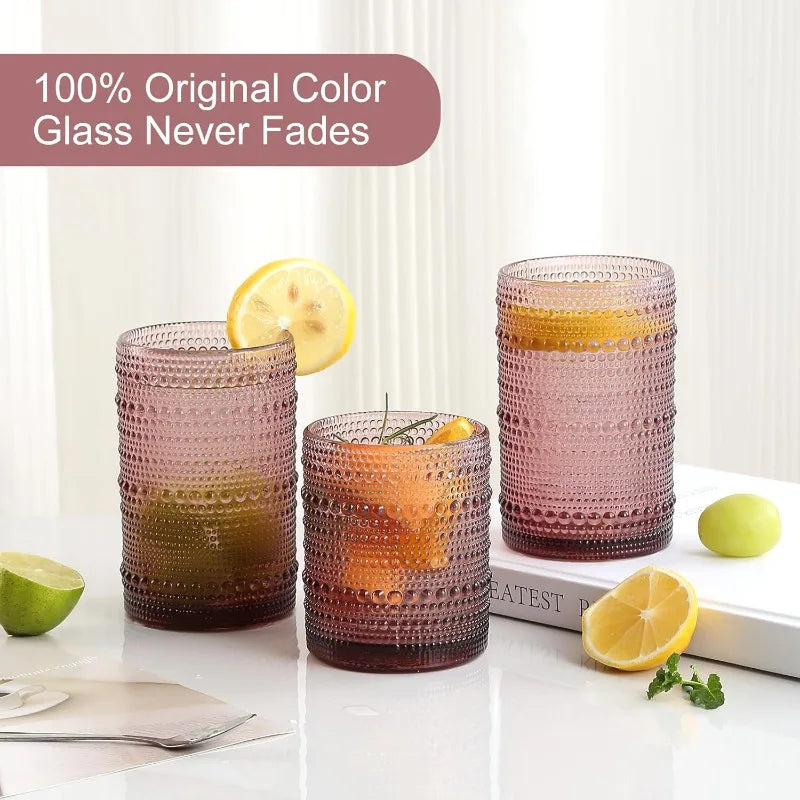 Vintage Glassware - Hobnail Retro - Heavy Glass - Diningroom Collection