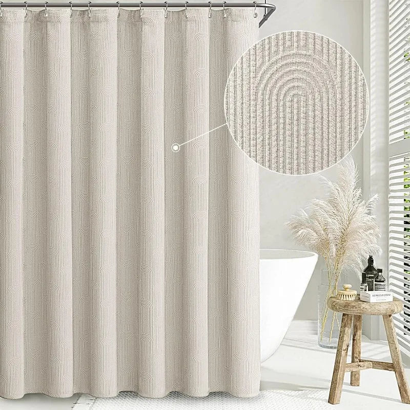 Shower Curtain - Sage Green - Boho Arch Design - Bathroom Collection