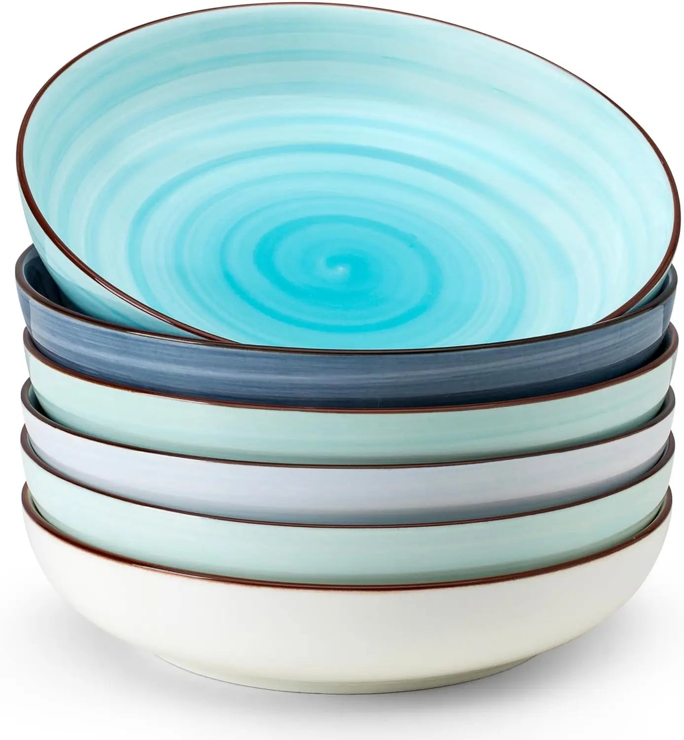 Pasta Bowl Set *6Pcs - 30 Ozs - Diningroom Collection