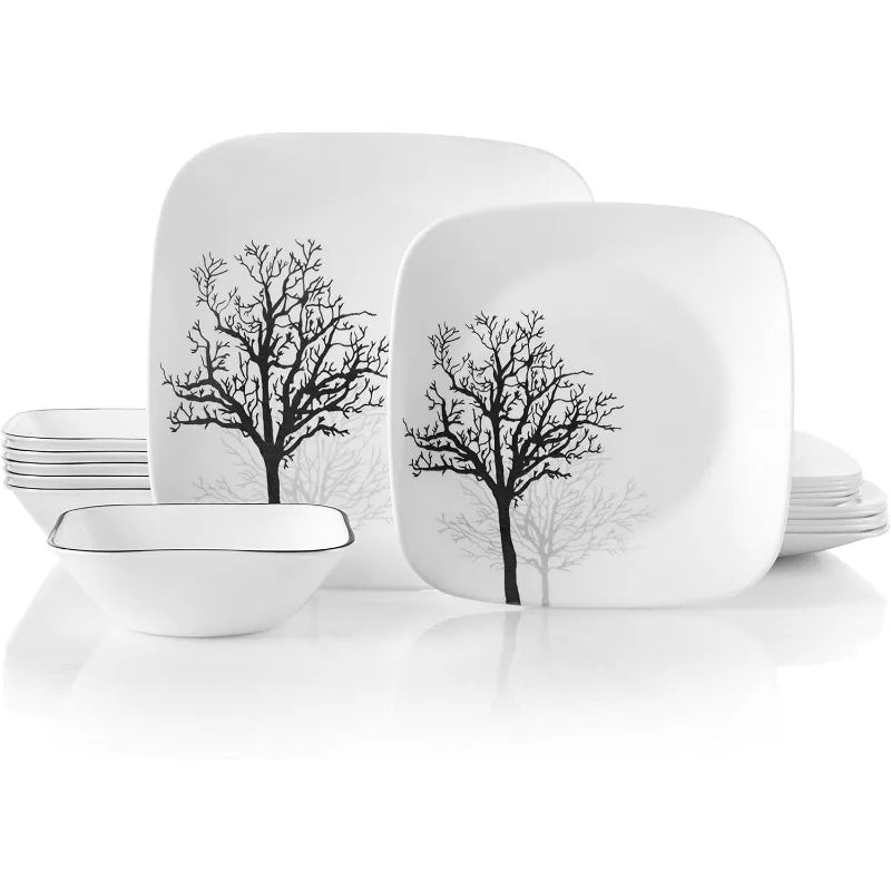 Dinnerware 18-Pcs - Service For 6 - Correlle Vitrelle - Diningroom Collection