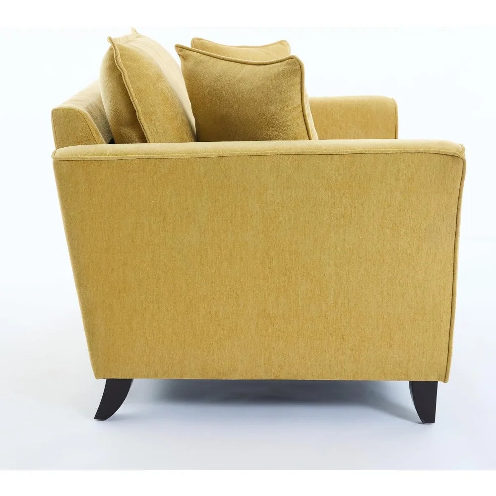 Cloud Sofa Chair - Yellow Modern - Livingroom Collection