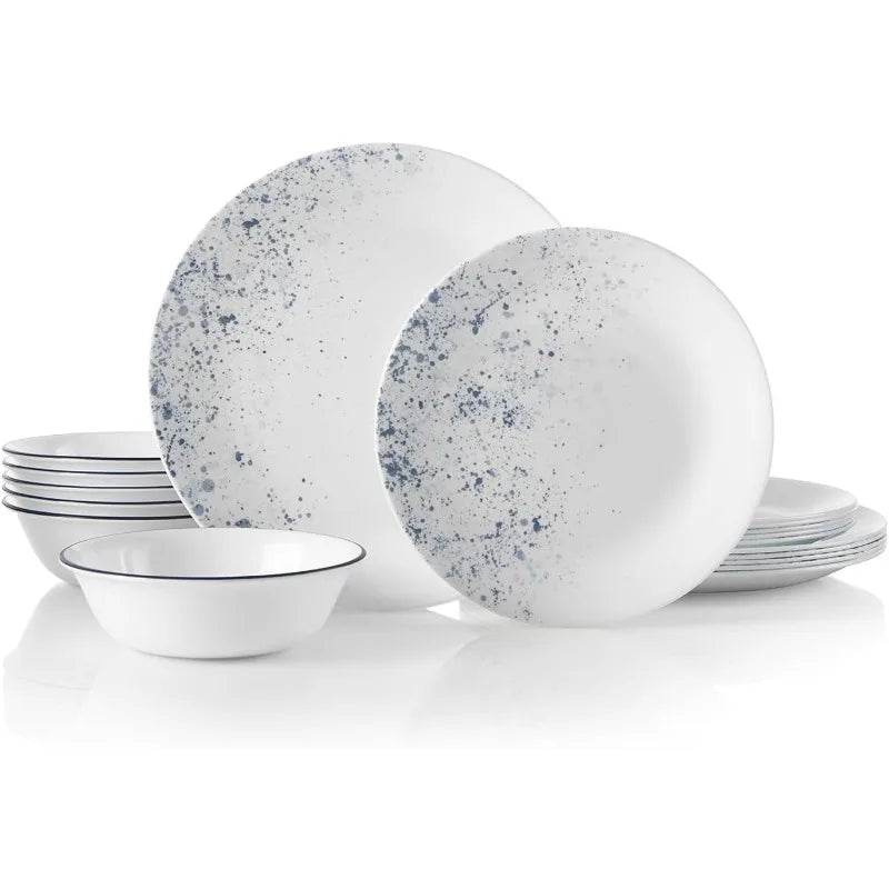Dinnerware 18-Pcs - Service For 6 - Correlle Vitrelle - Diningroom Collection
