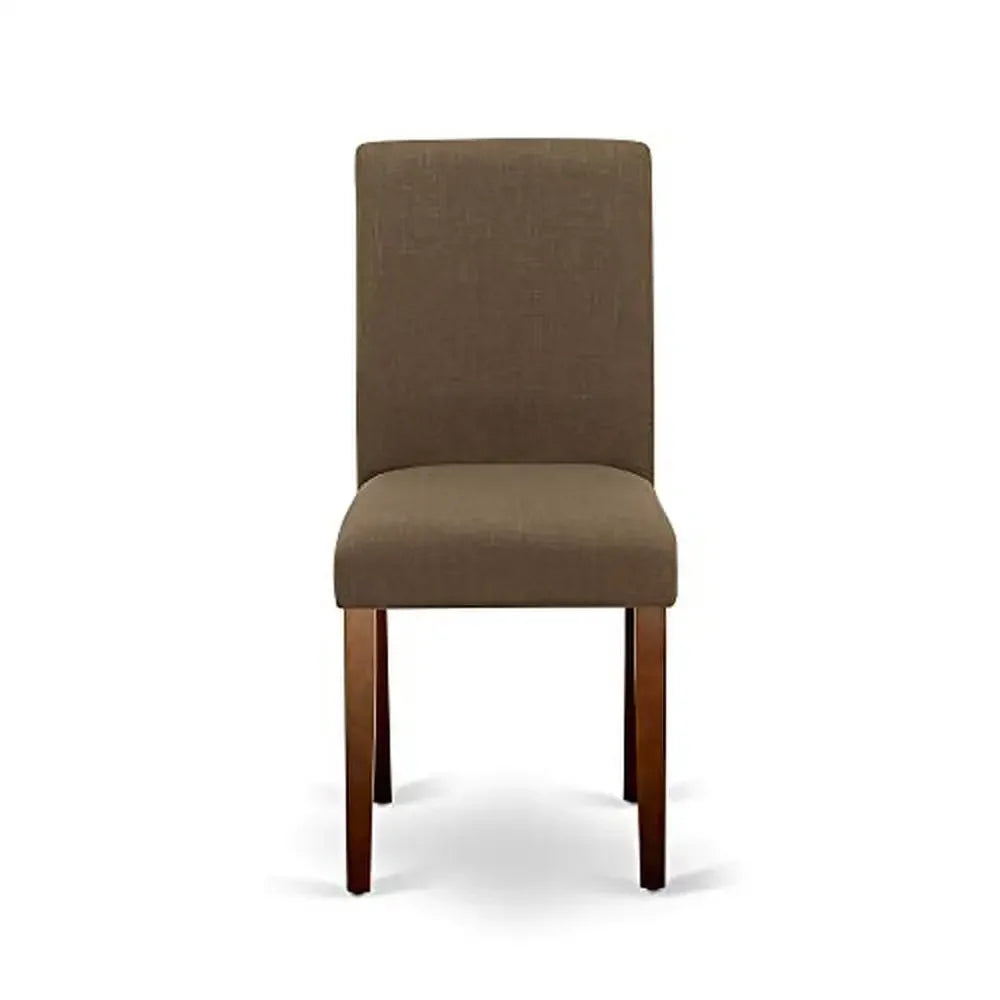Diningroom Table Set *3Pcs - Solid Mahogany Wood - Upholstered Chairs - Diningroom Collection