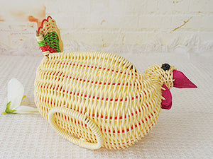 Basket - Rattan Woven - Fruits, Breads, Crackers, Snacks - Novelty - Kitchen Collection