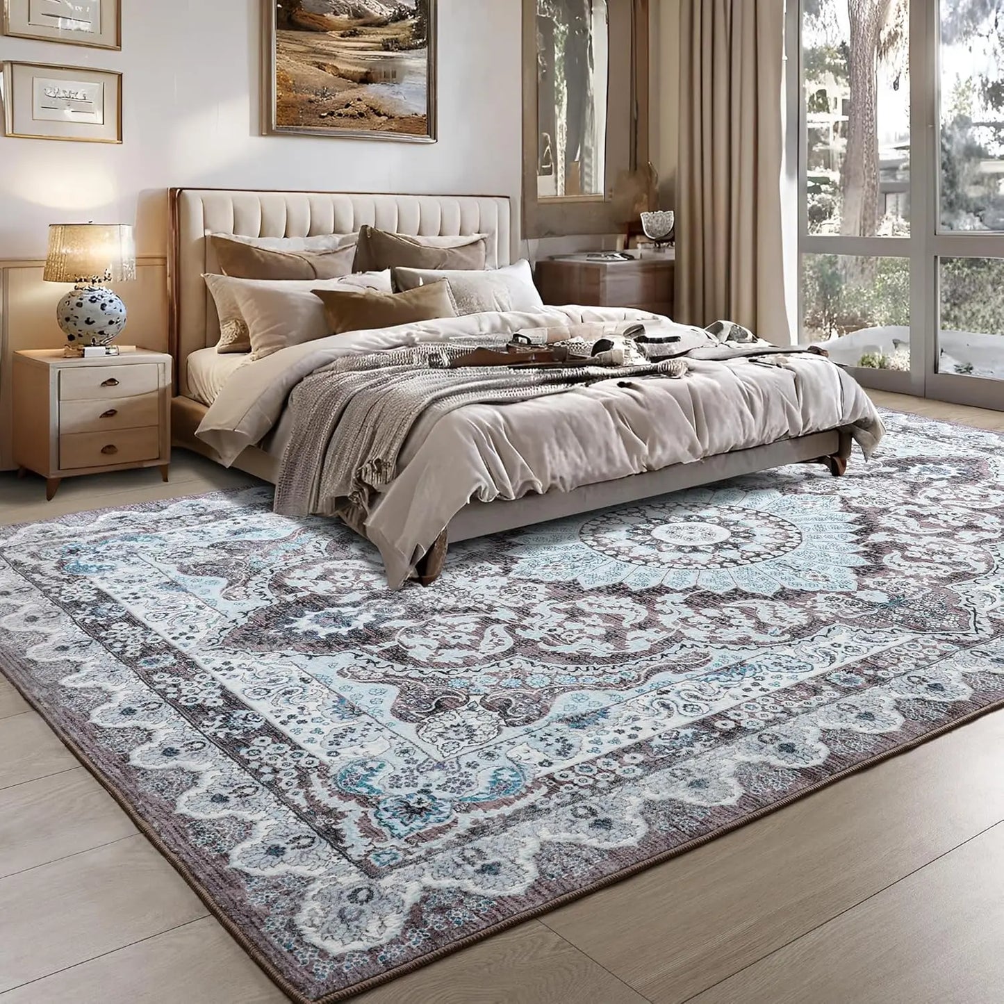 Area Rugs - Non-slip - Low Pile - Machine Wash - Bedroom Collection