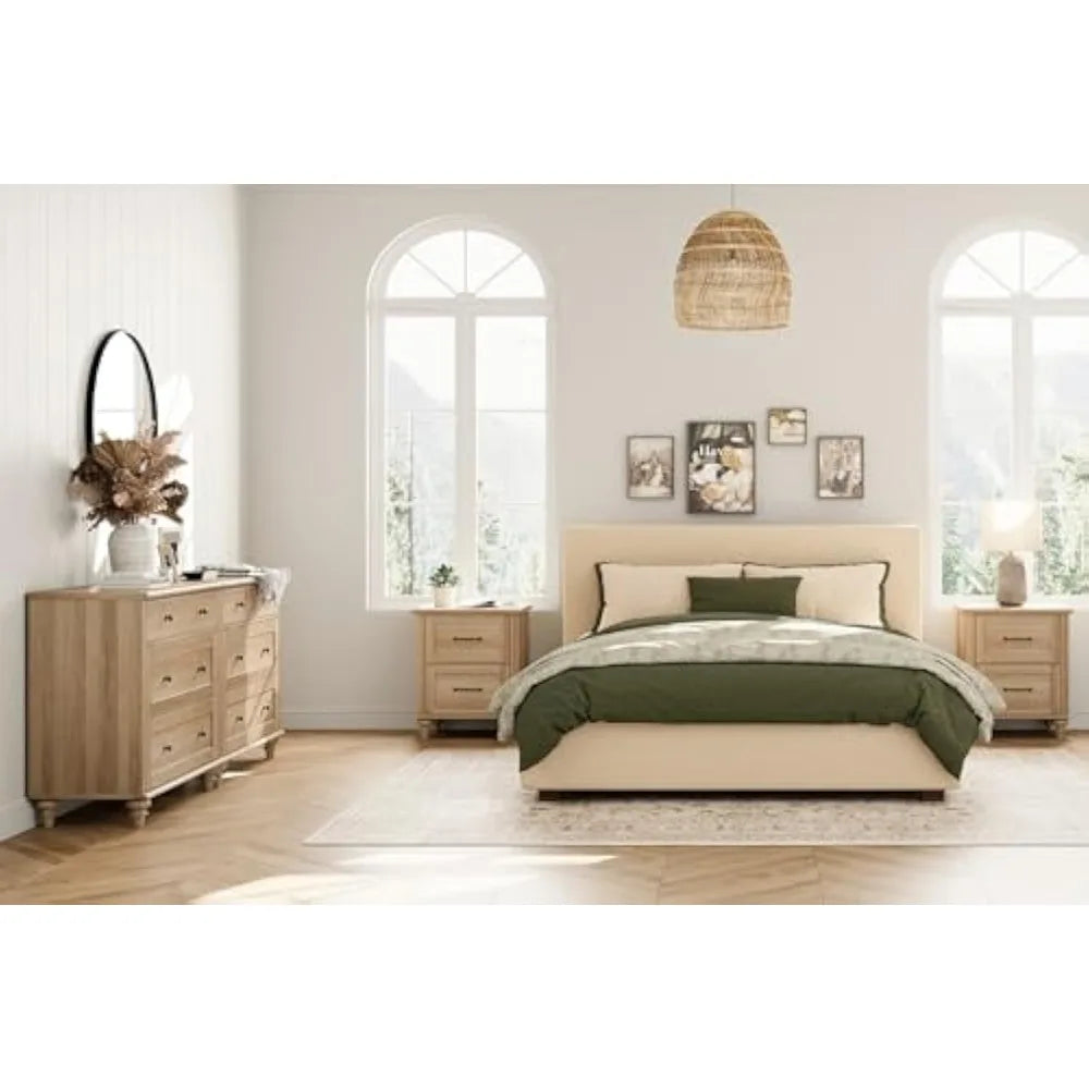 Bedroom Set *4Pcs - 2 Dressers, 2 Nightstands - Bedroom Collection