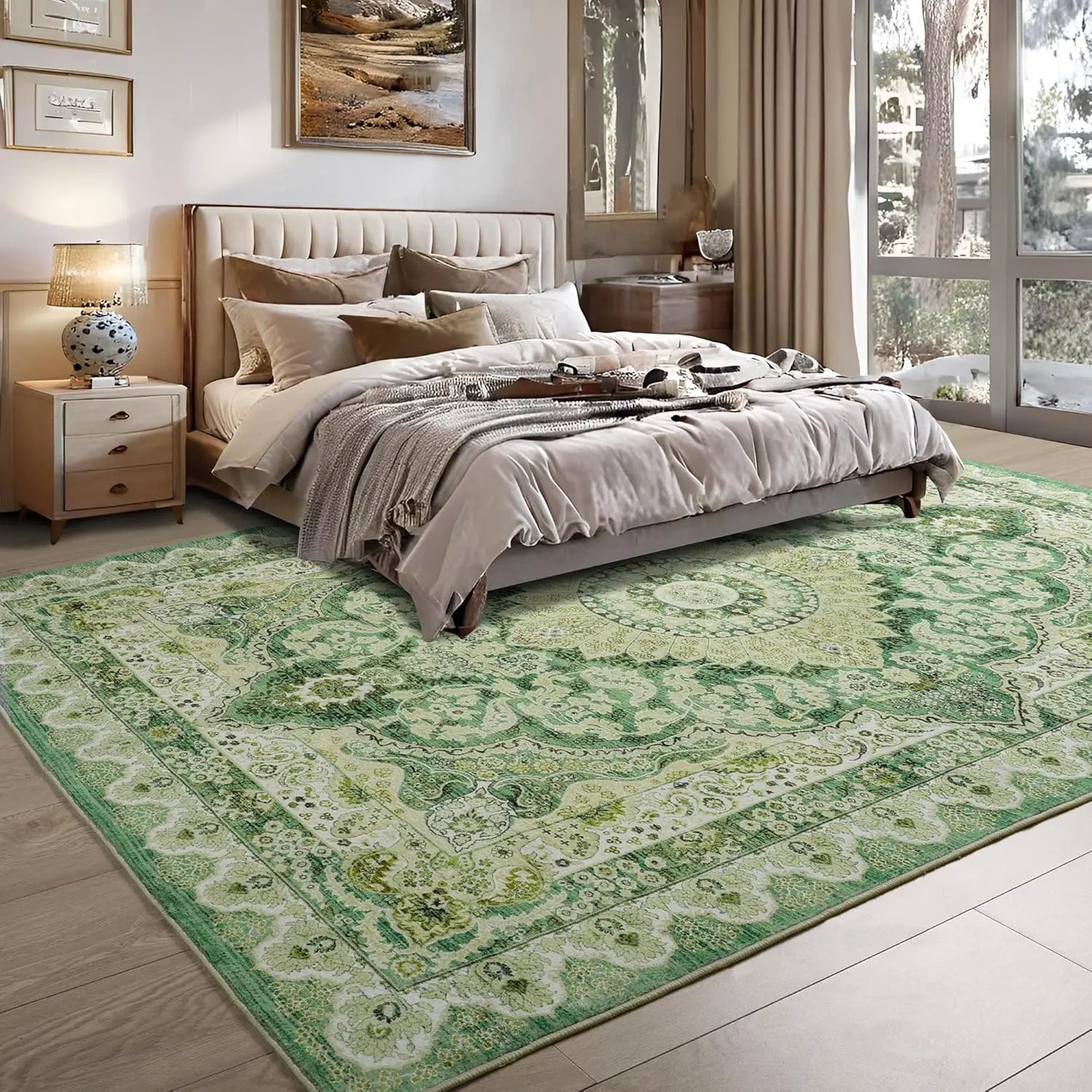 Area Rugs - Non-slip - Low Pile - Machine Wash - Bedroom Collection