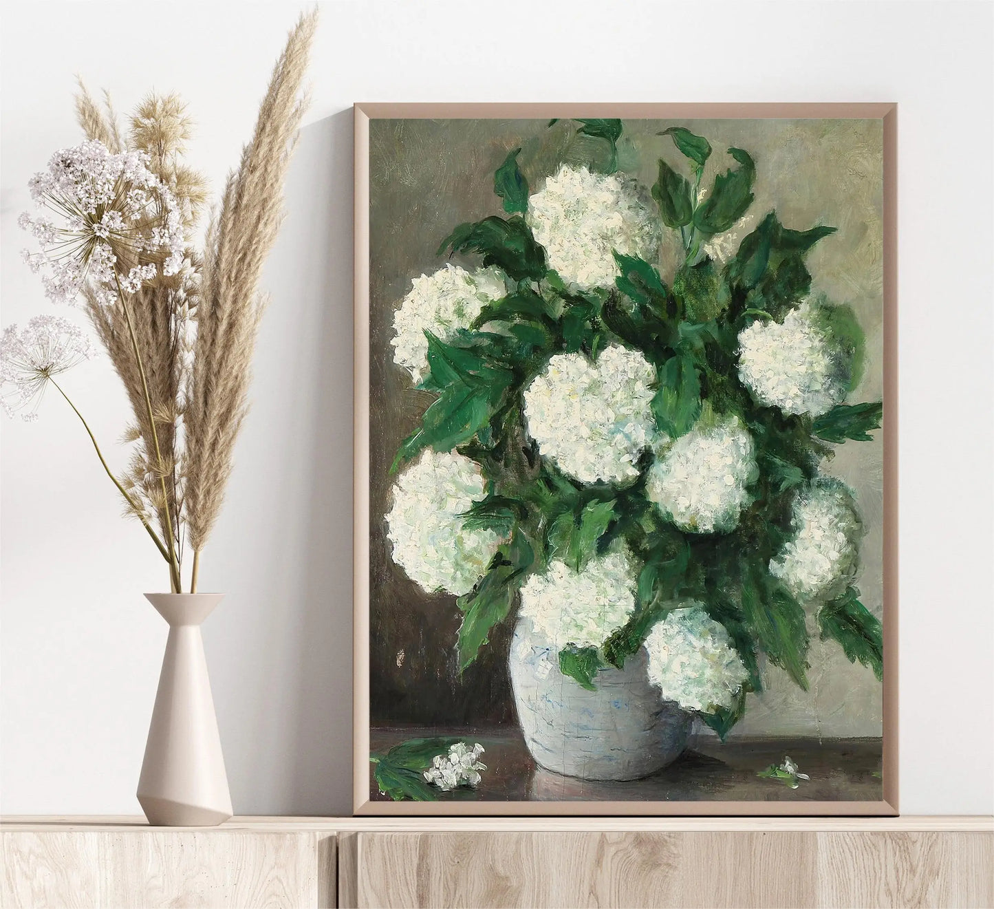 Vintage Rose Bouquet(s) - Oil On Canvas Prints - Still Life