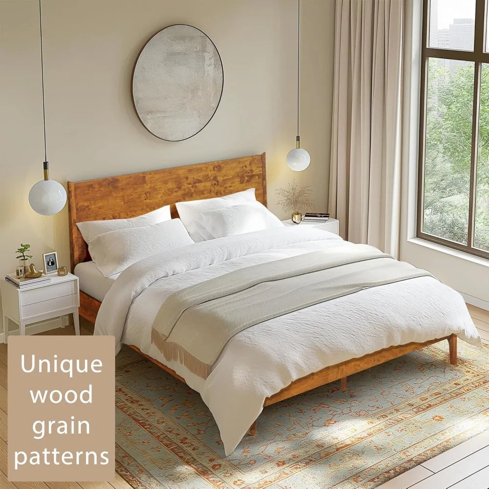 Bed Frame - Acacia Haven - Solid Wood