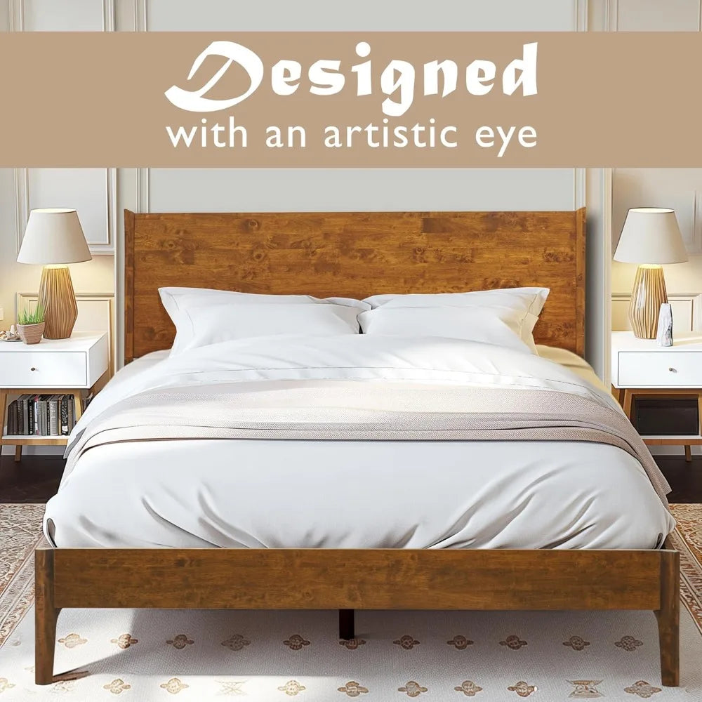 Bed Frame - Acacia Haven - Solid Wood