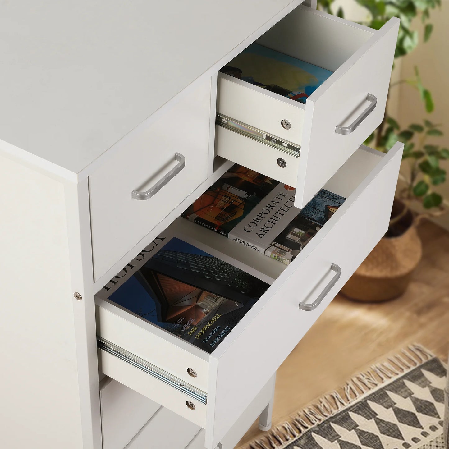 Bedroom Dresser Drawers - Home Storage Solutions - 6 Drawers