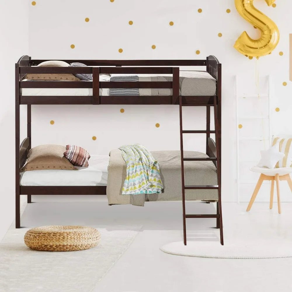 Twin Bed Frame Set *2Pcs - Bunk Bed Frames - Convertible 2 in1 - Childrens Room Collection