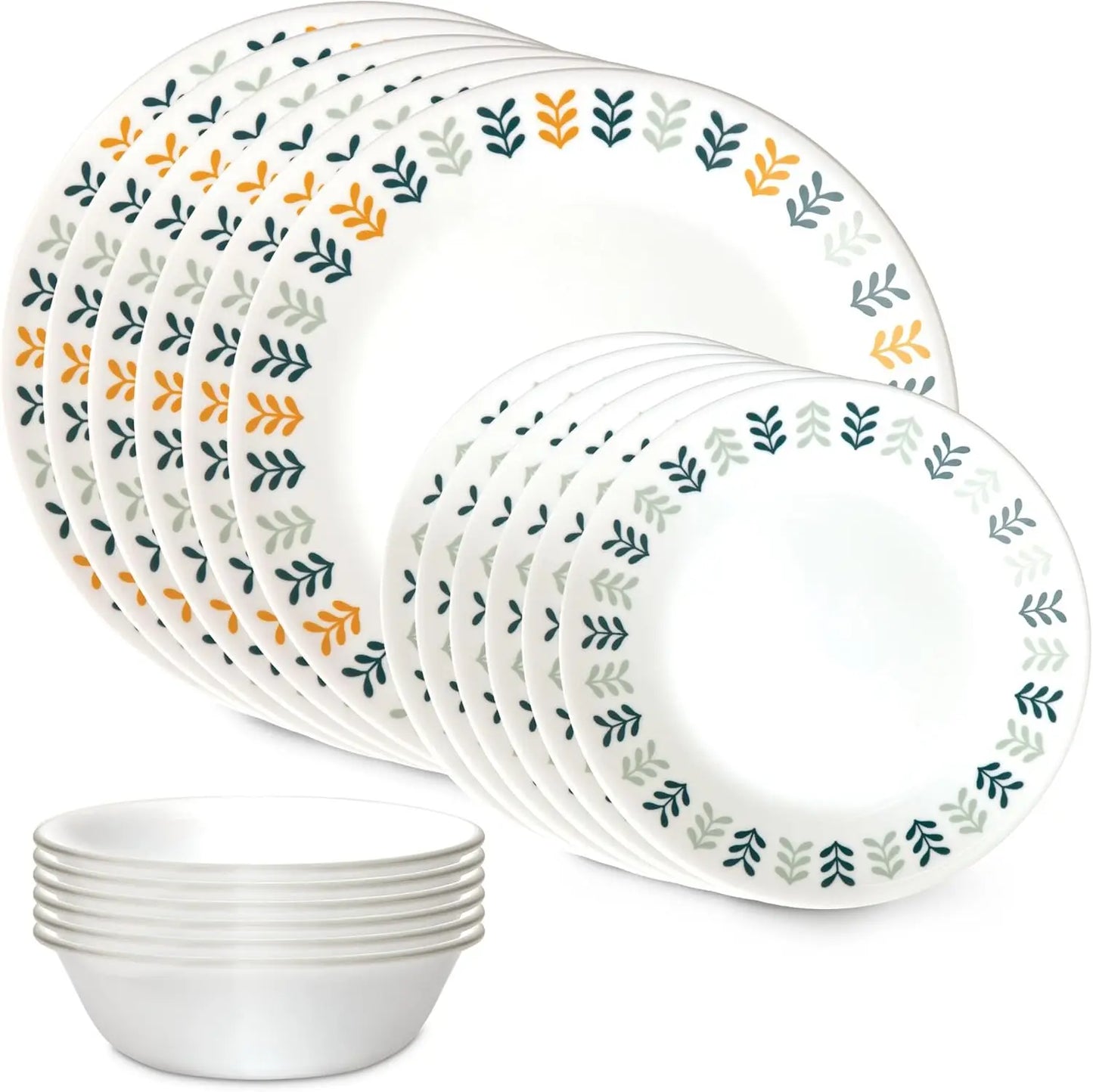 Dinnerware Set *18Pcs - Vitrelle The Everyday Expressions - Diningroom Collection