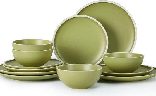 Dinnerware Set *12Pcs - Service for 4 - Stoneware