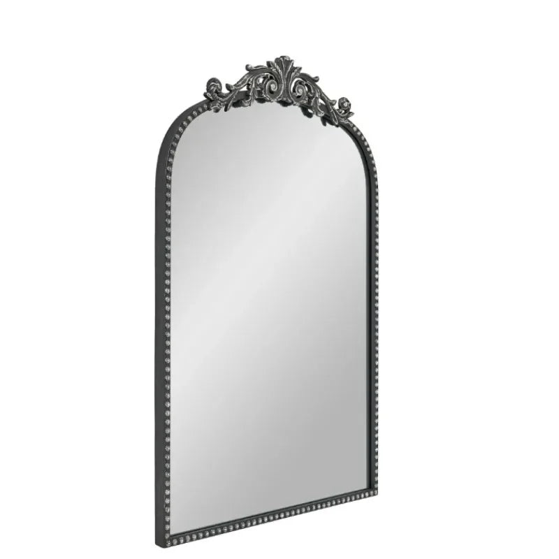 Mirror - Arched Gold Filigree Metal Frame - 20"x30" - Bedroom Collection