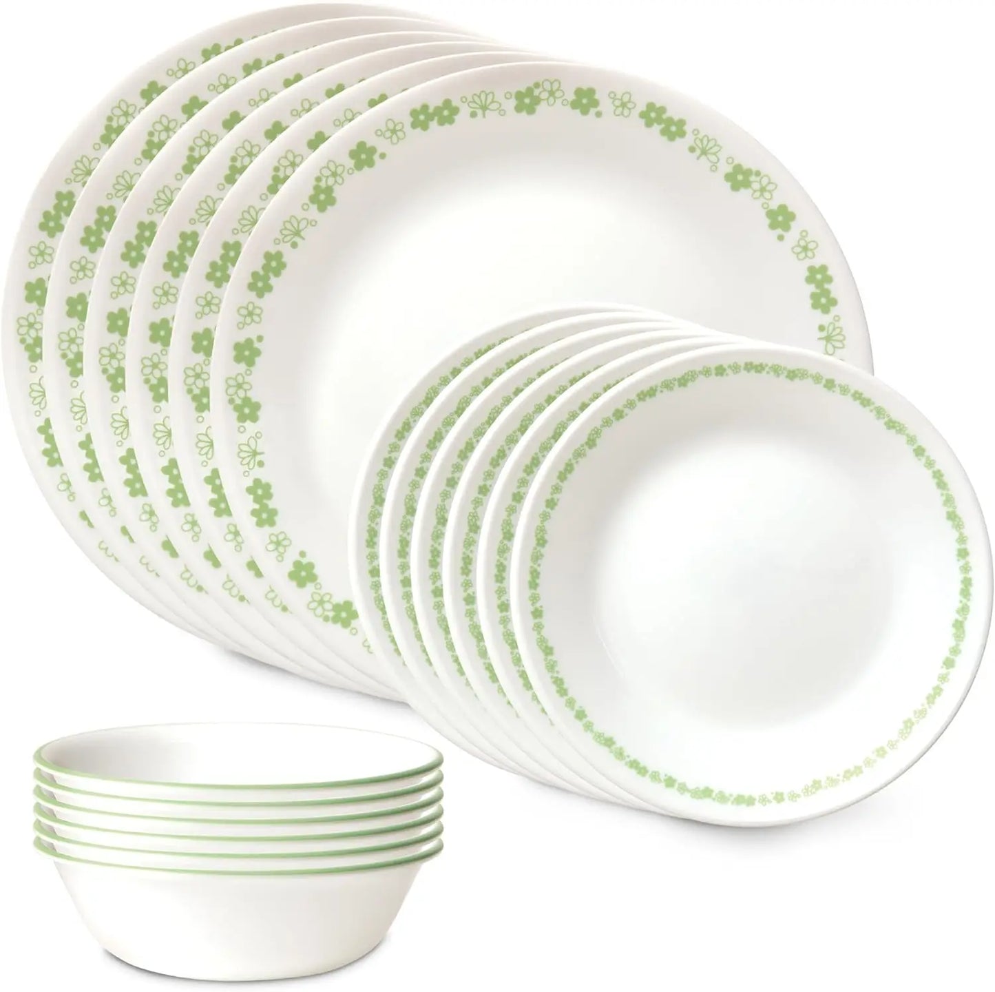 Dinnerware Set *18Pcs - Vitrelle The Everyday Expressions - Diningroom Collection
