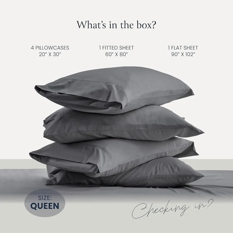 Belador Bed Sheet Set *6Pcs - Luxury Hotel Experience