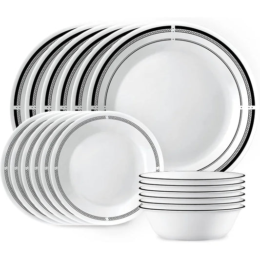 Dinnerware 18-Pcs - Service For 6 - Correlle Vitrelle - Diningroom Collection