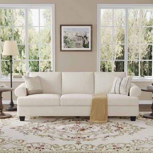 Sofa - 91" Long - Deep Seats - Oversized - 3 Seater - Livingroom Collection