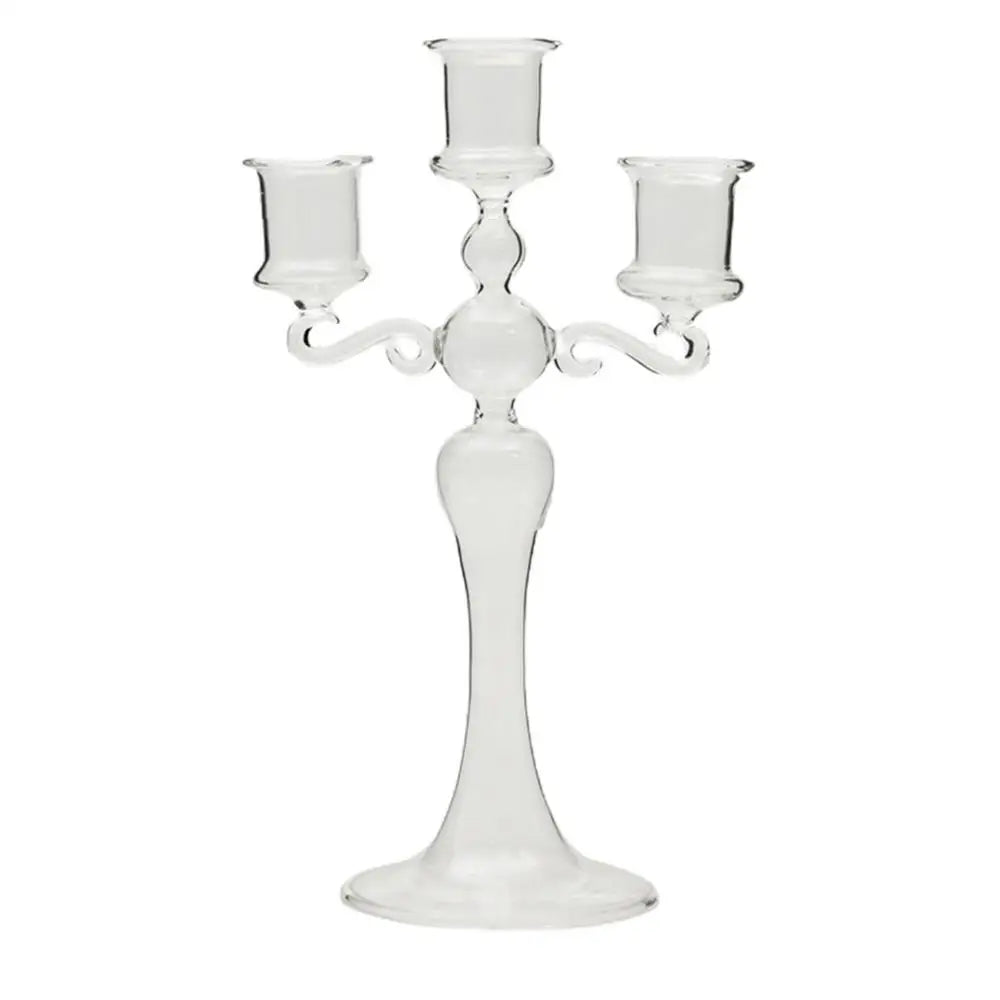 Candlestick Holders - Three Cups - Unique Home Furnishings