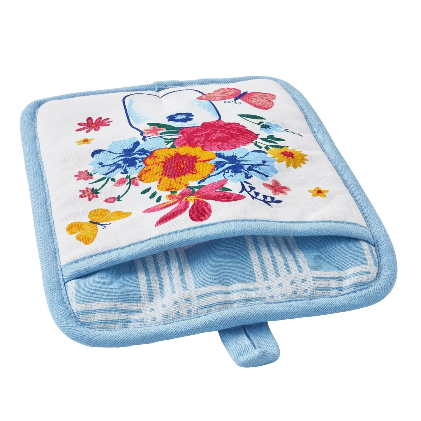 The Pioneer Woman Flowering Frontier Kitchen Towel Set *3Pcs - "Enjoy The Little Things" - Kitchen Collection