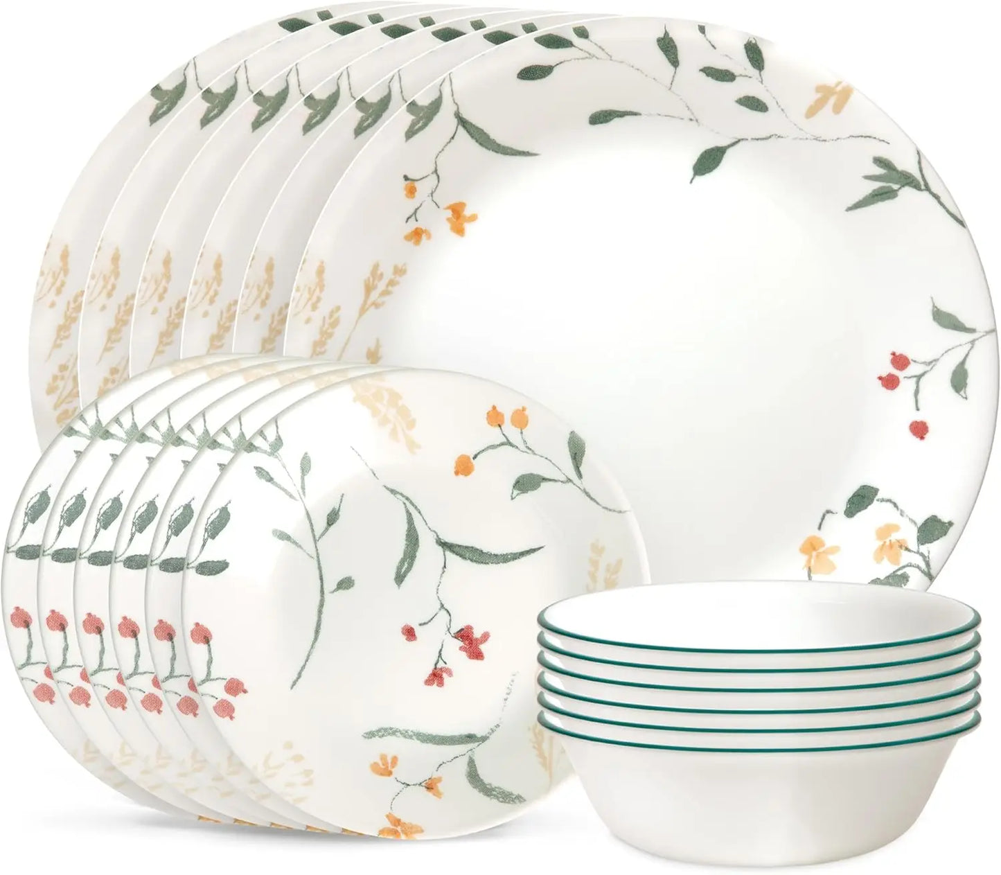Dinnerware Set *18Pcs - Vitrelle The Everyday Expressions - Diningroom Collection