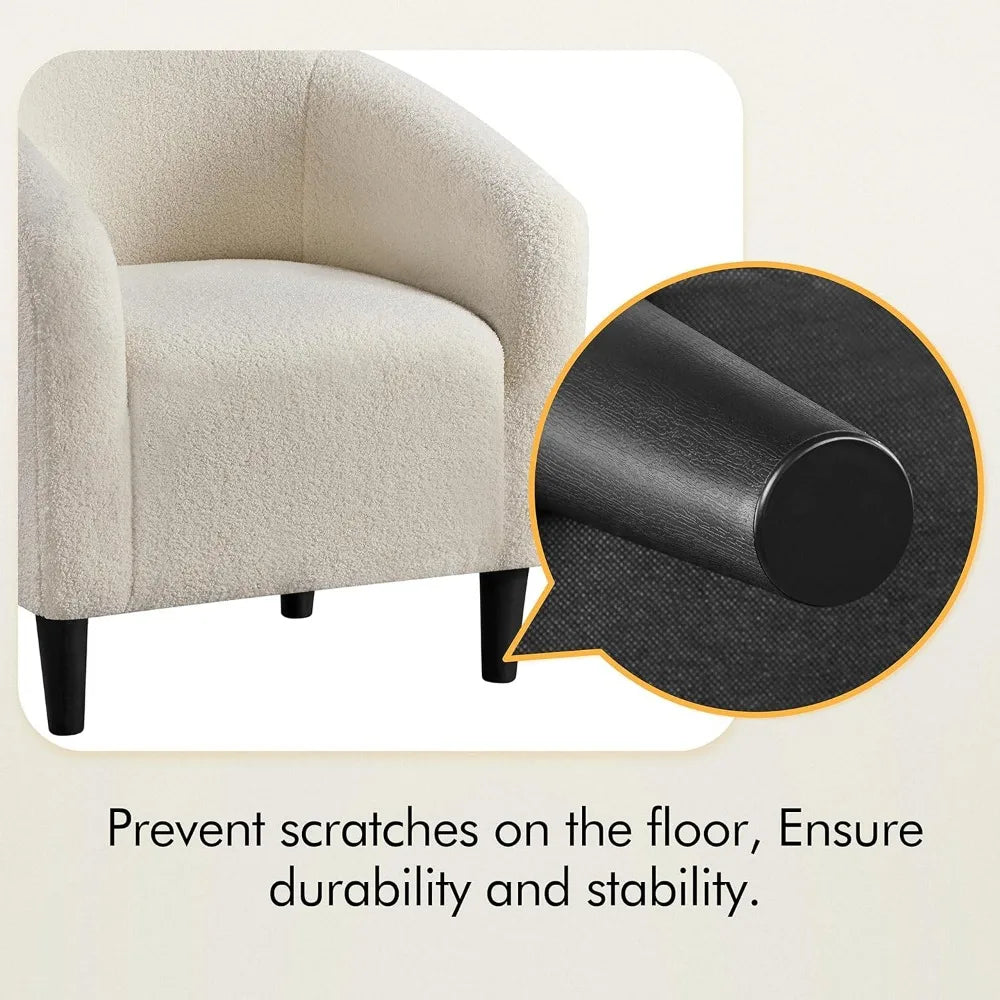 Barrel Chair Set *2Pcs - Accent, Leisure, Arm Chair - Boulce Upholstery