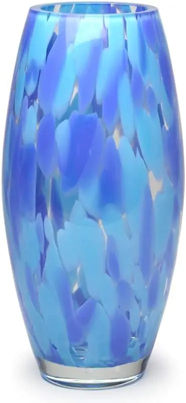 Vase - Hand Blown Glass -  Murano Style Art