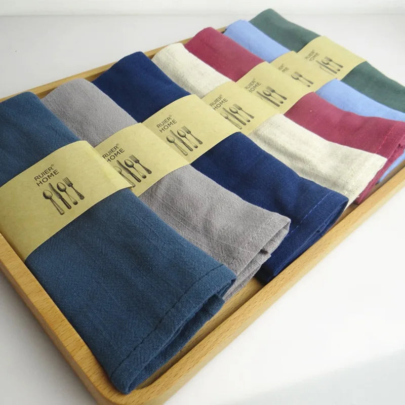 Cloth Napkins - Cotton Linen Blend - 15.7 x 11.8 inches - Diningroom Collection