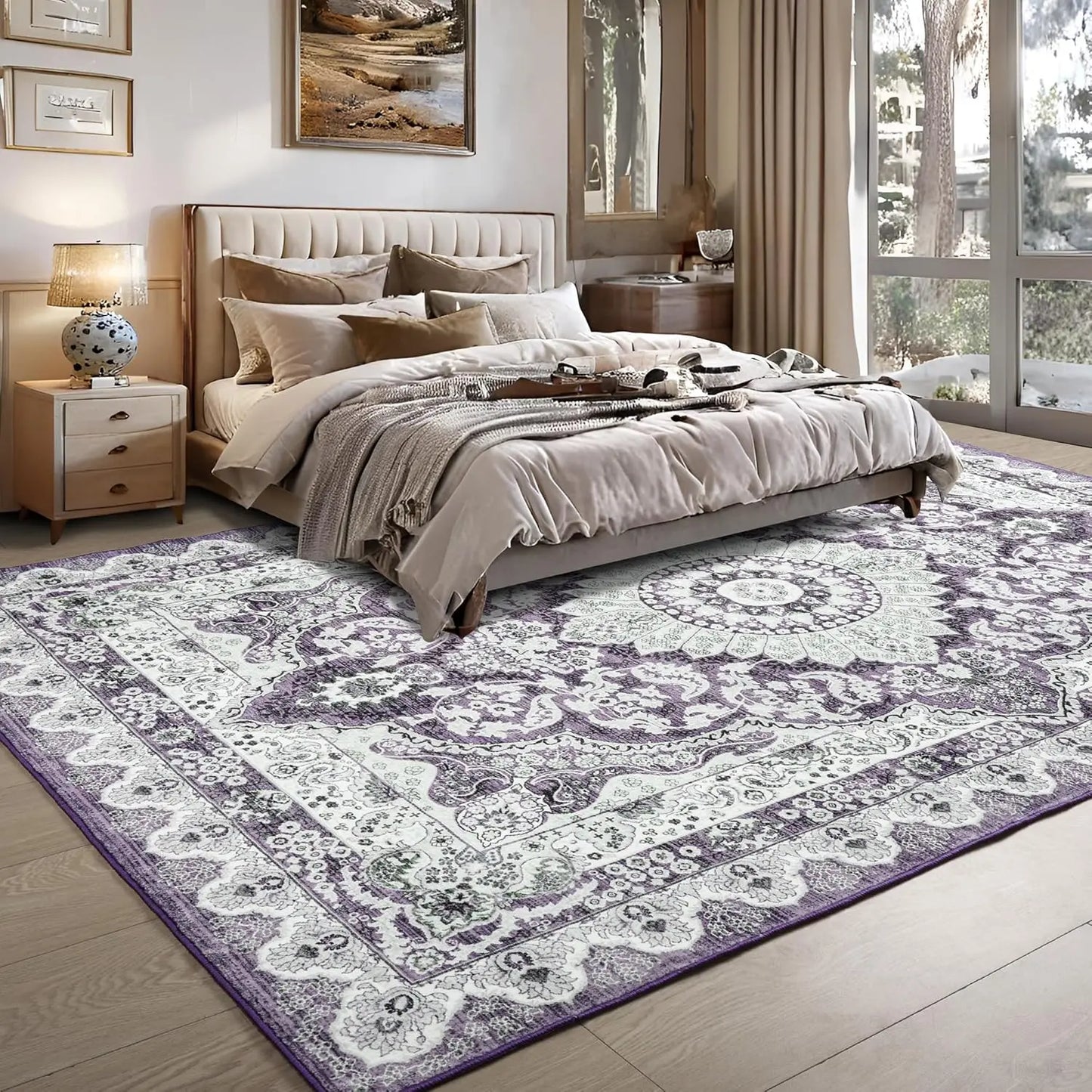 Area Rugs - Non-slip - Low Pile - Machine Wash - Bedroom Collection