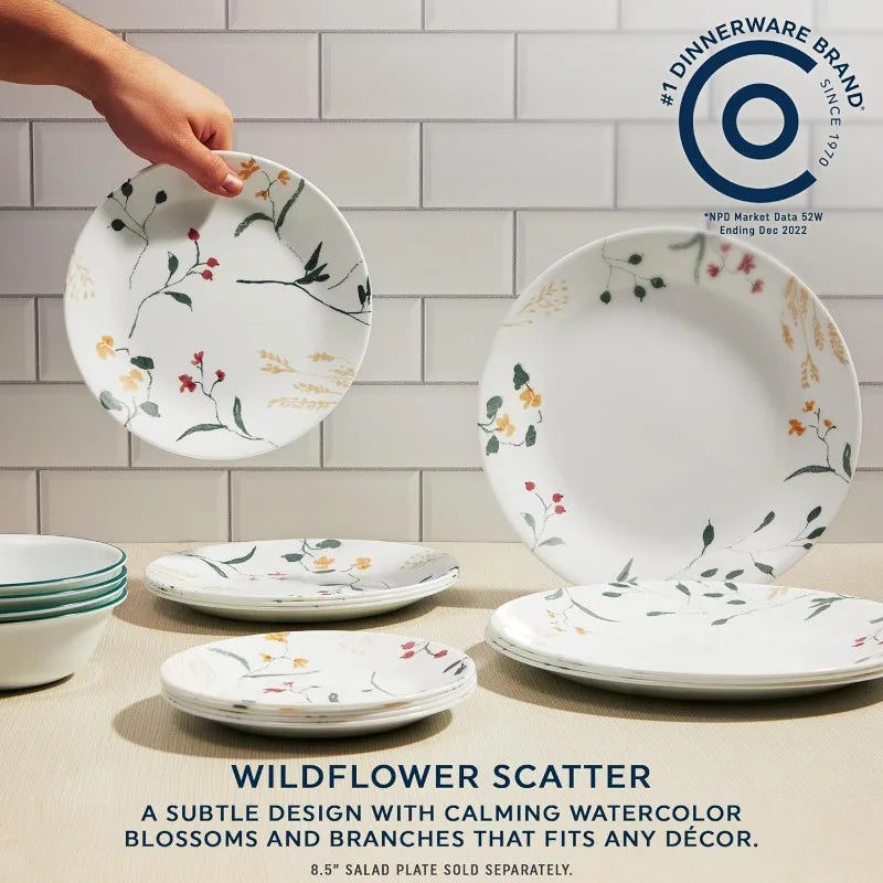 Dinnerware Set *18Pcs - Vitrelle The Everyday Expressions - Diningroom Collection