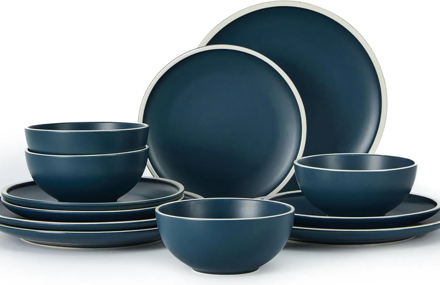 Dinnerware Set *12Pcs - Service for 4 - Stoneware