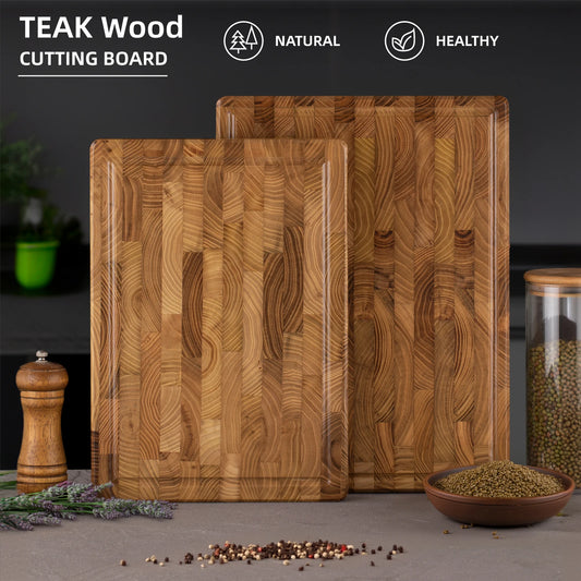 Cutting Board - Teak Wood - Chopping Board - Kitchen Collection