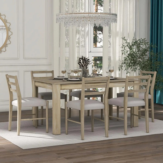 Diningroom Table Sets - Solid Wood - Extendable - Diningroom Collection