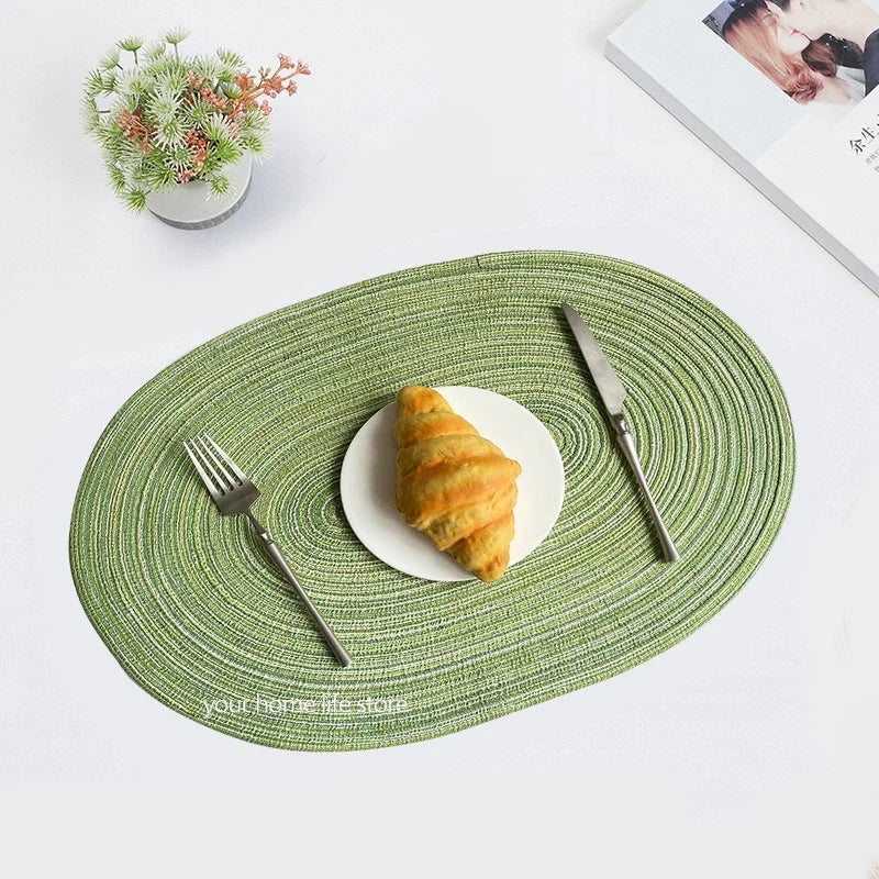 Table Placemat Set - Non-slip, Heat Resistance - Diningroom Collection
