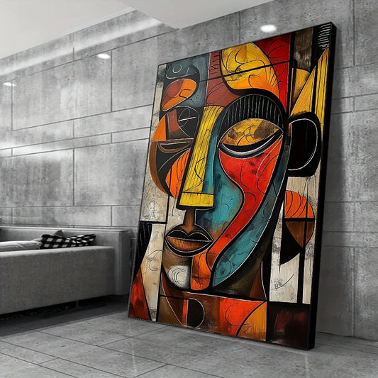 Wall Art - Africa Canvas Giclee' Print  - 31"x47" - Livingroom Collection
