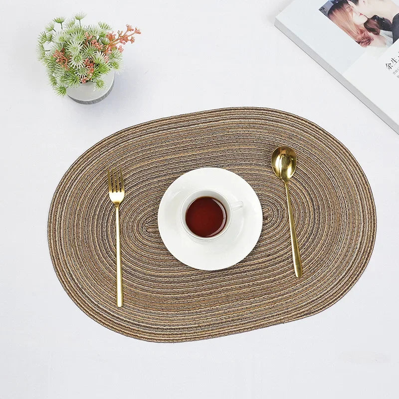 Table Placemat Set - Non-slip, Heat Resistance - Diningroom Collection
