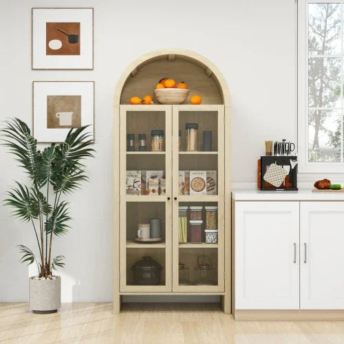 The Tessa Storage Cabinet - Wine, Liquor, Coffee - Display Case - Diningroom Collection