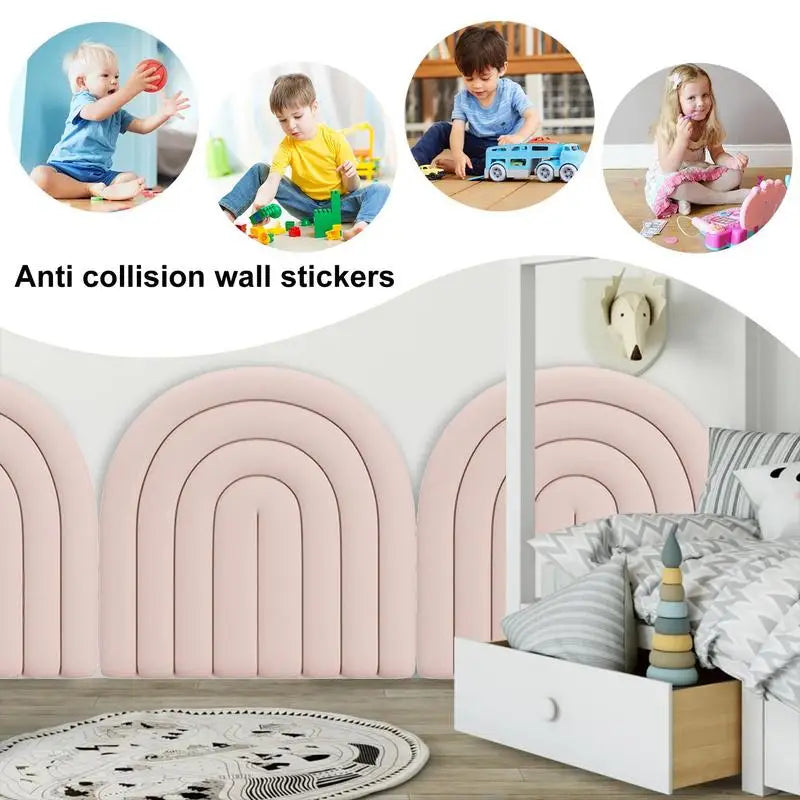 3D Wall Panel Stickers - Padded Arch Stickers - Childrens Room Collection