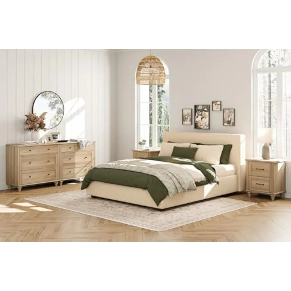 Bedroom Set *4Pcs - 2 Dressers, 2 Nightstands - Bedroom Collection