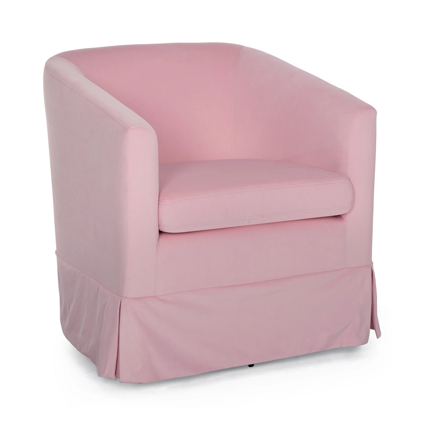 Chair - 360 Degree Swivel - Barrel Accent Chair - Livingroom Collection